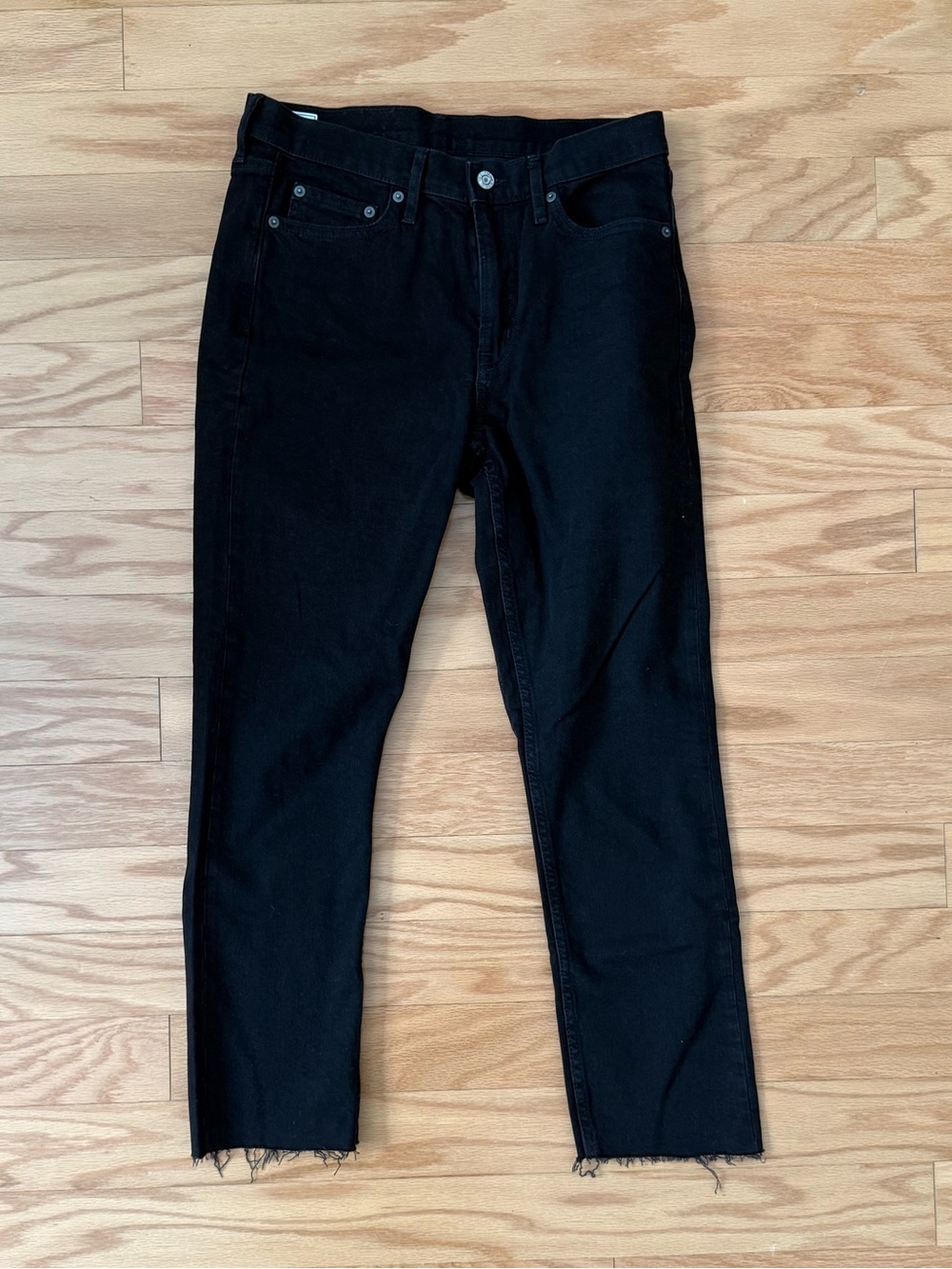 GAP Black Vintage Slim Mid-Rise Jeans